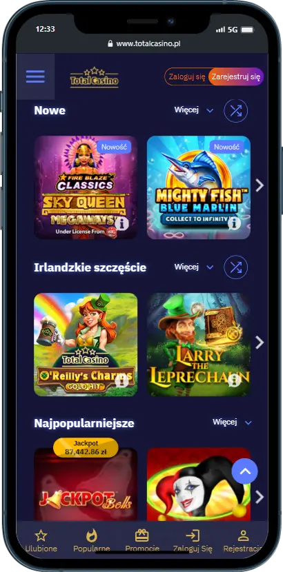 Total Casino Total Casino офіційне казино Польща