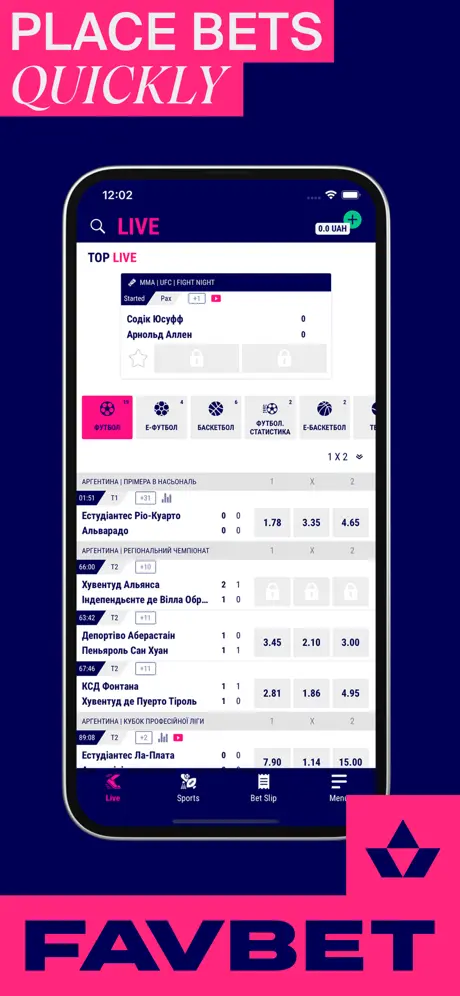 Играть в онлайн-казино Фавбет на IOS Favbet IOS